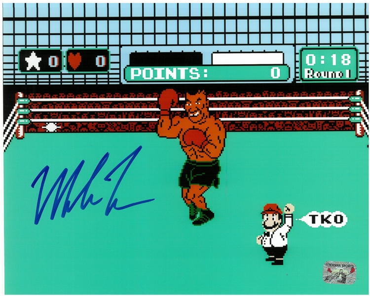 Mike Tyson Autographed 8x10