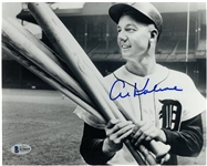 Al Kaline Autographed 8x10