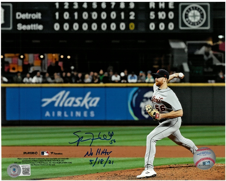 Spencer Turnbull Autographed 8x10