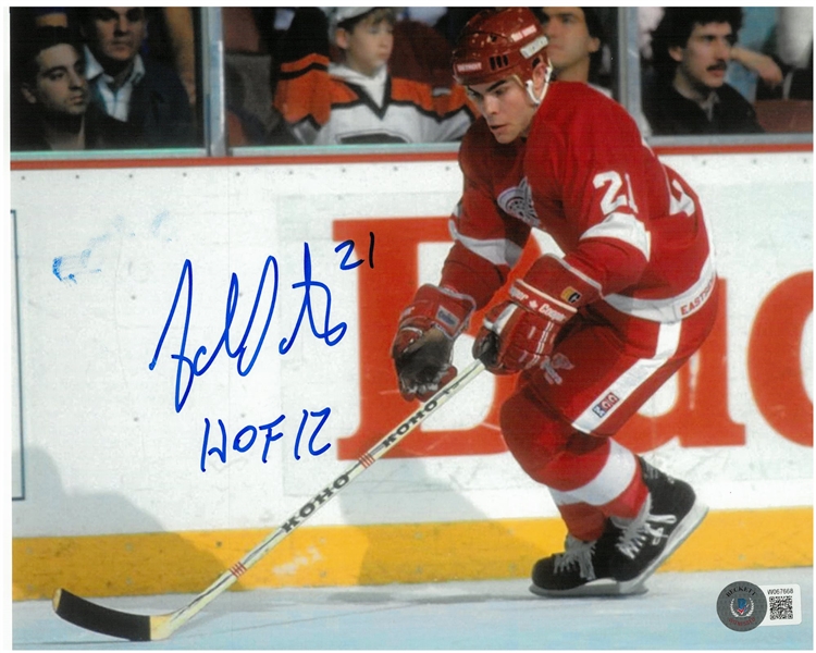 Adam Oates Autographed 8x10