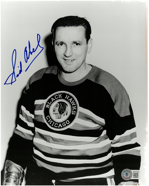 Sid Abel Autographed 8x10