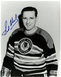 Sid Abel Autographed 8x10
