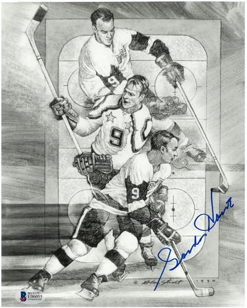 Gordie Howe Autographed 8x10