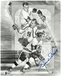 Gordie Howe Autographed 8x10