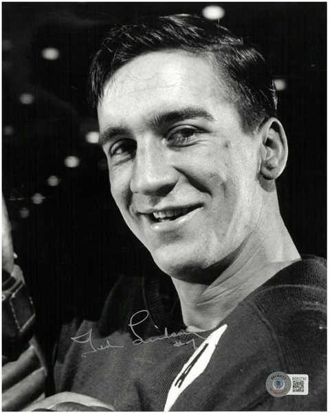 Ted Lindsay Autographed 8x10