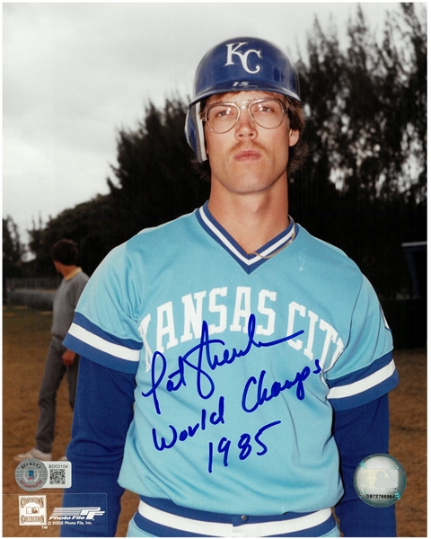 Pat Sheridan Autographed 8x10 Royals