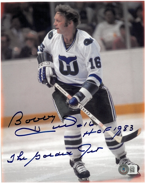 Bobby Hull Autographed 8x10