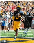 Mike Sainristil Autographed 8x10
