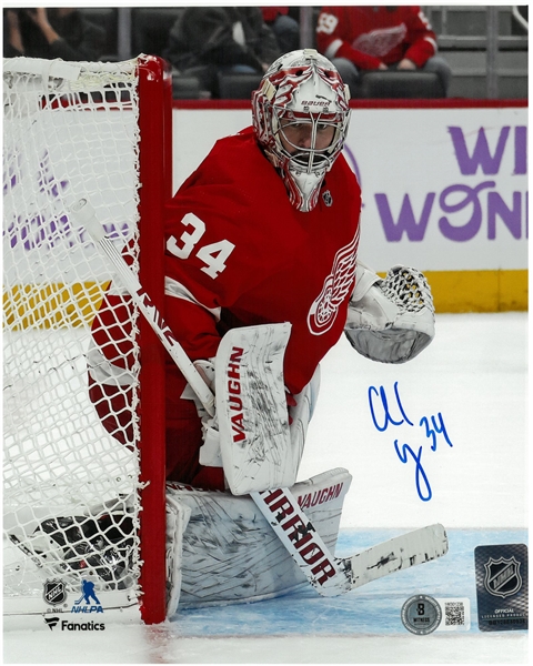 Alex Lyon Autographed 8x10