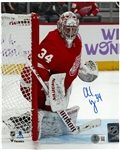 Alex Lyon Autographed 8x10