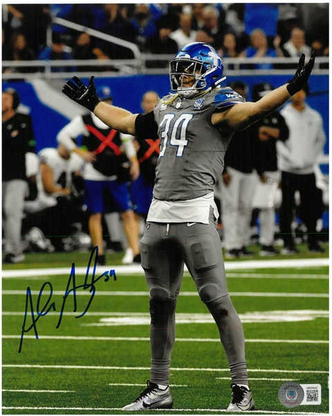 Alex Anzalone Autographed 8x10