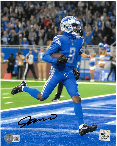 Jameson Williams Autographed 8x10