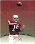Jake Plummer Autographed 8x10 Leaf Card