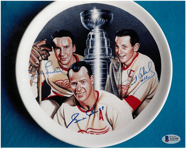 Production Line (Howe Lindsay Abel) Autographed 8x10
