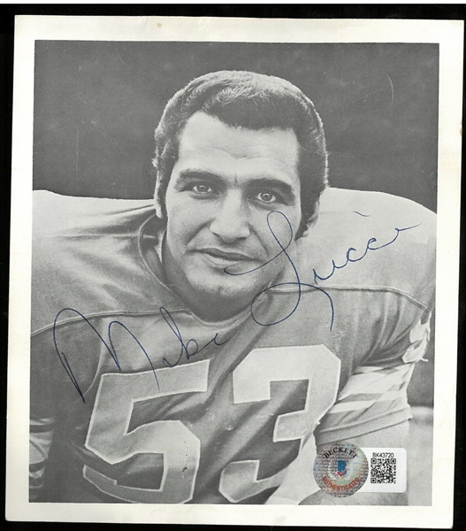 Mike Lucci Autographed 4x6 Photo