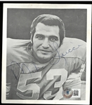 Mike Lucci Autographed 4x6 Photo