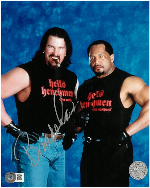 John "Bradshaw" Layfield Autographed 8x10