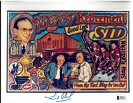 Sid Abel Autographed 8x10