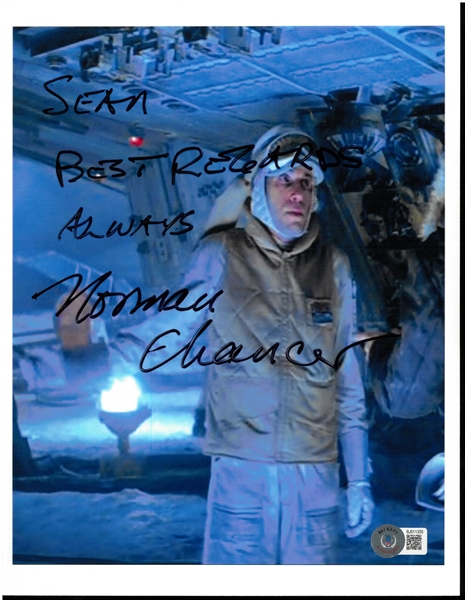 Norman Chancer Autographed 8x10