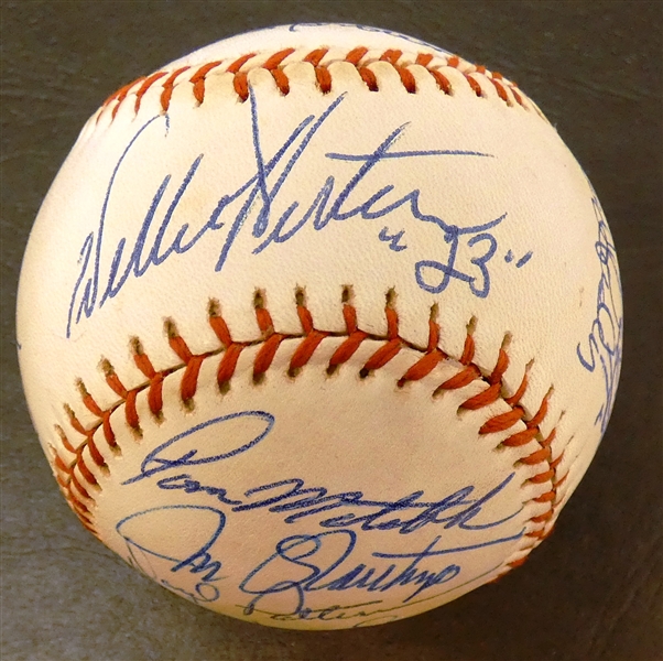 1968 Detroit Tigers Autographed Ball (20 Autos)