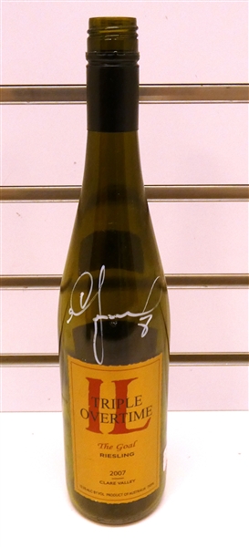 Igor Larionov Autographed 2007 Wine Bottle