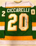 Dino Ciccarelli Autographed North Stars Jersey