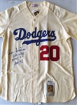 Don Sutton Autographed Dodgers Mitchell & Ness Jersey