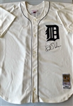 Kirk Gibson Autographed Tigers Mitchell & Ness Jersey
