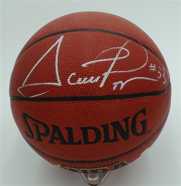 Scottie Pippen Autographed Basketball