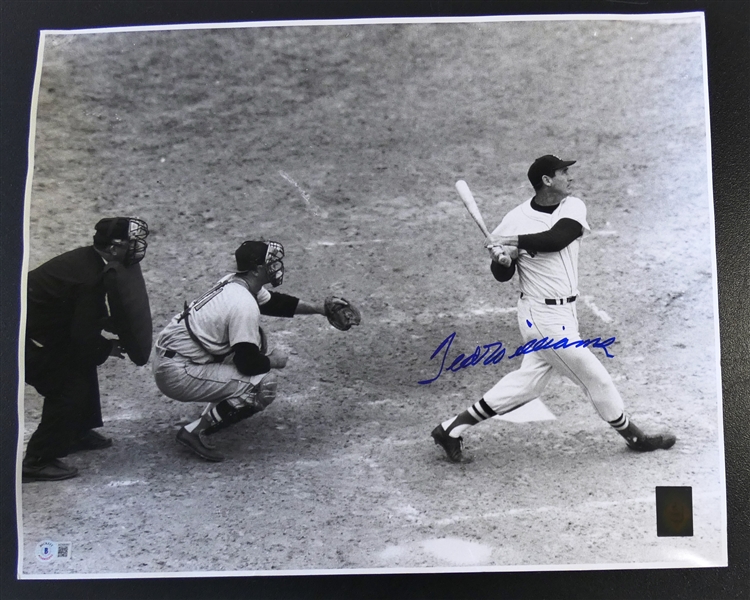 Ted Williams Autographed 16x20 Photo