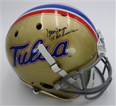 Steve Largent Autographed Tulsa Full Size Replica Helmet