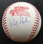 Kirk Gibson Autographed 1984 World Series Baseball