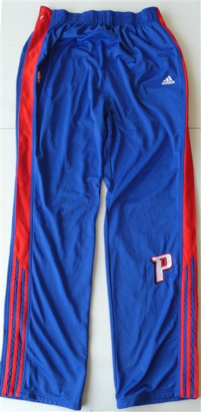 Richard Hamilton 2006/07 Worn Pistons Pants