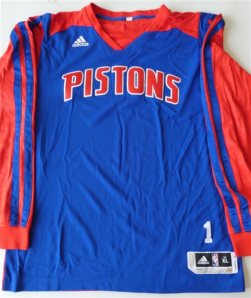 Chauncey Billups 2008/09 Pistons Worn Shirt