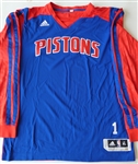 Chauncey Billups 2008/09 Pistons Worn Shirt