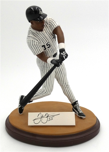 Frank Thomas Autographed Gartlan Figurine