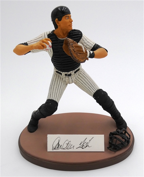 Carlton Fisk Autographed Gartlan Figurine