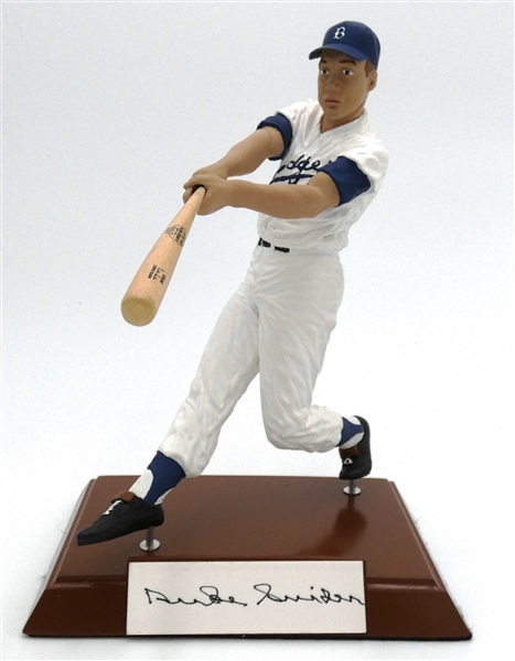 Duke Snider Autographed Salvino Figurine