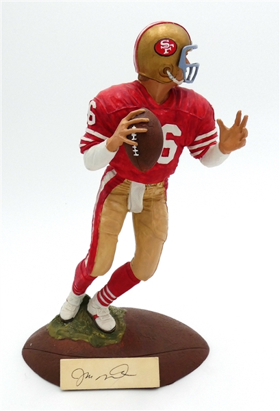 Joe Montana Autographed Gartlan Figurine