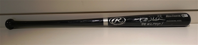 Kirk Gibson Autographed bat w/ 88 NL MVP