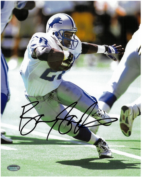 Barry Sanders Autographed 8x10