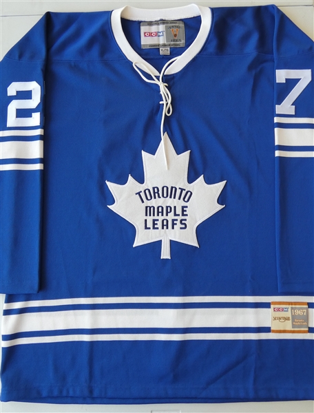 Frank Mahovlich Mitchell & Ness 1966/67 Maple Leafs Jersey