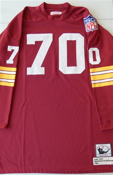 Sam Huff Mitchell & Ness 1969 Redskins Jersey