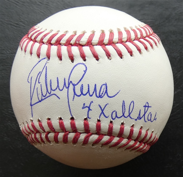 Ruben Sierra Autographed Baseball w/ 4x All Star