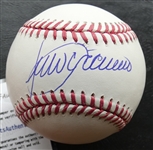 Julio Franco Autographed Baseball