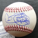 Cecil Fielder Autographed Baseball w/ Big Daddy