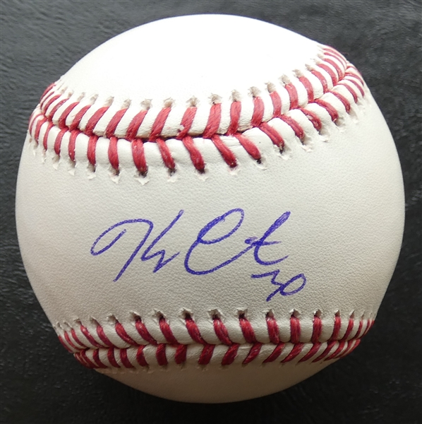 Kerry Carpenter Autographed Baseball