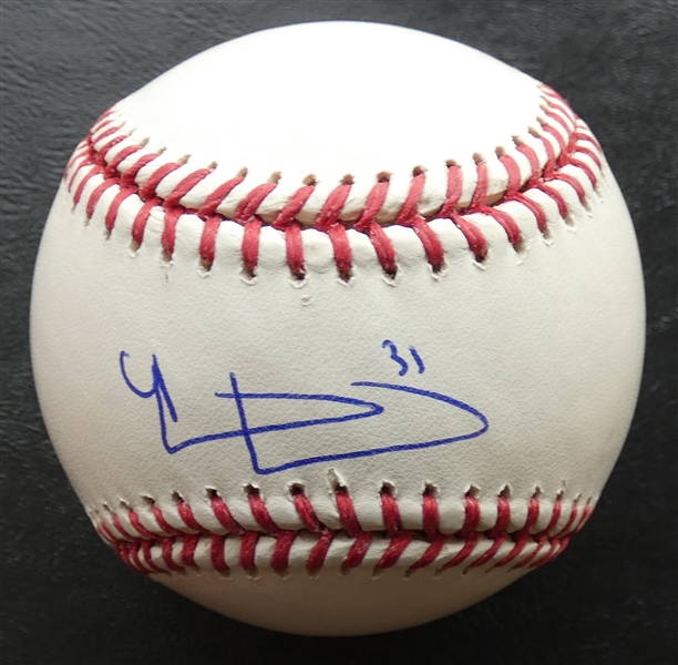 Riley Greene Autographed Baseball