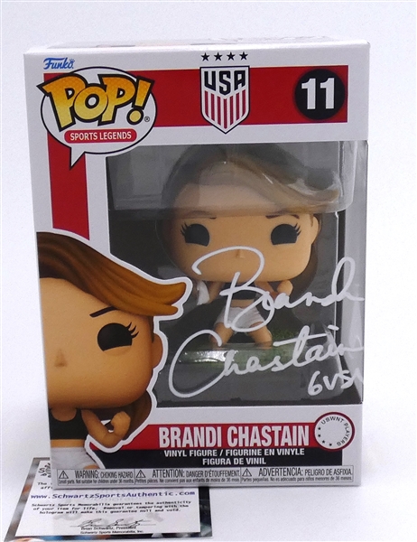 Brandi Chastain Autographed Funko Pop!