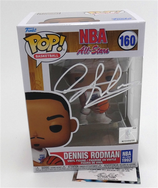 Dennis Rodman Autographed Funko Pop!